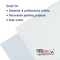 US Art Supply; 4 X 6 Inch Professional Art Canvas Board Panels 12 Pack - 8 Ounce Heavyweight Cotton Acid Free Canvases for Painting Acrylics and Watercolor (1 Case of 12 Single Canvas Painting Panels); Category:Canvas Panels; Image:7